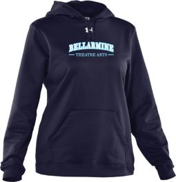 Women's Armour Fleece Team Hoodie, Navy
